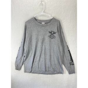 Biketoberfest 2007 T-Shirt Men’s‎ XL Gray Daytona Beach Long Sleeve Motorcycle